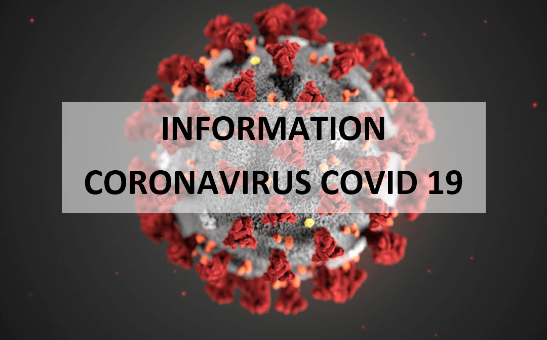 Notre organisation avec le Coronavirus COVID 19